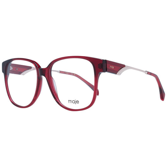 Maje Red Acetate Glasses Frames