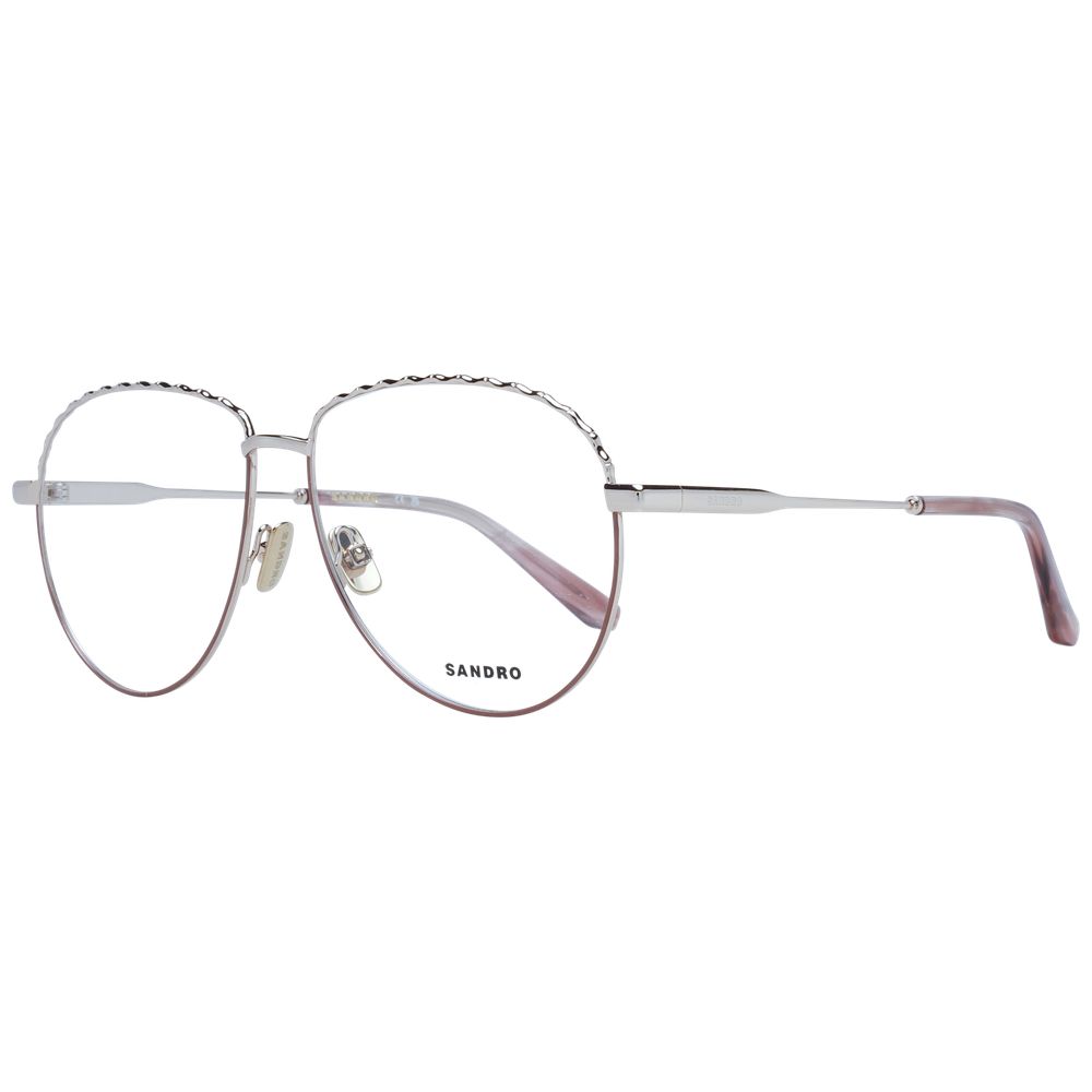 Sandro Brown Metal Glasses Frames