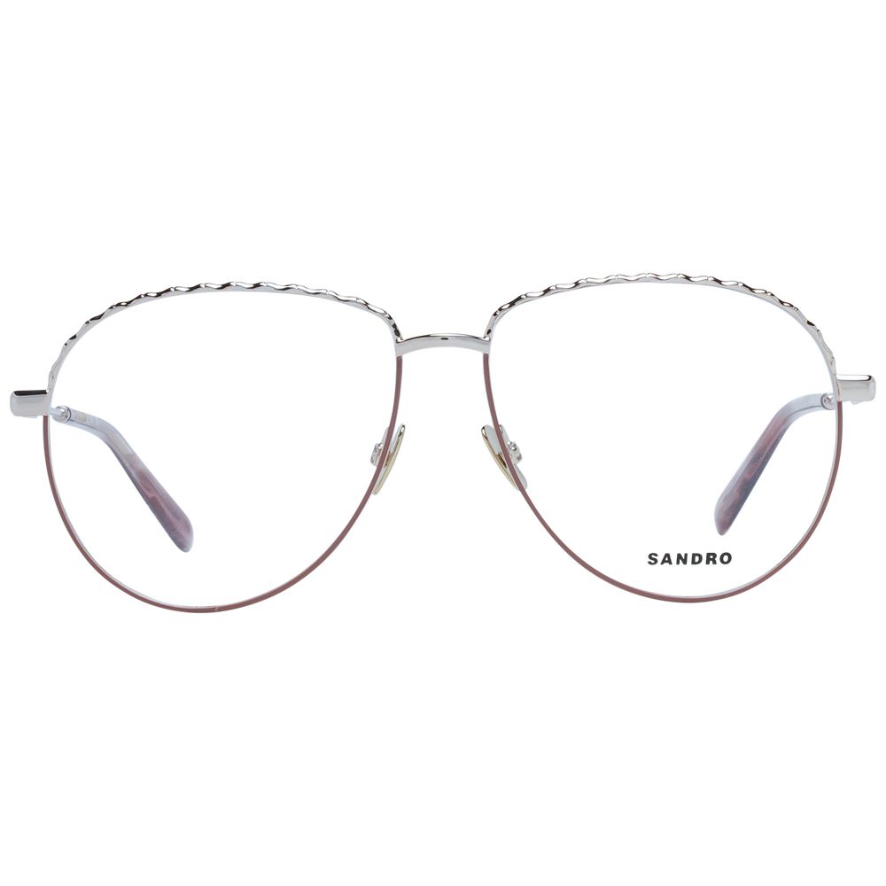 Sandro Brown Metal Glasses Frames