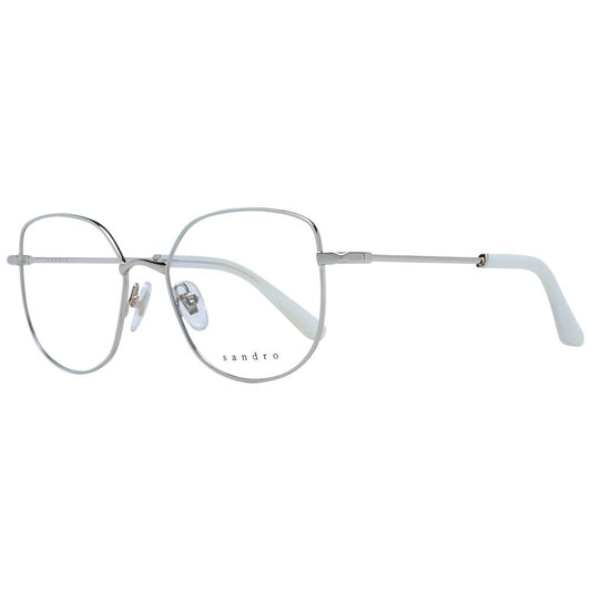 Sandro White Stainless Steel Glasses Frames