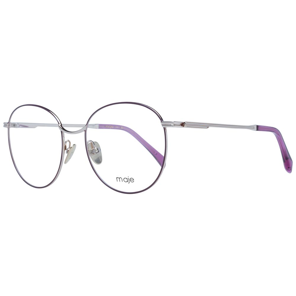 Maje Purple Metal Glasses Frames