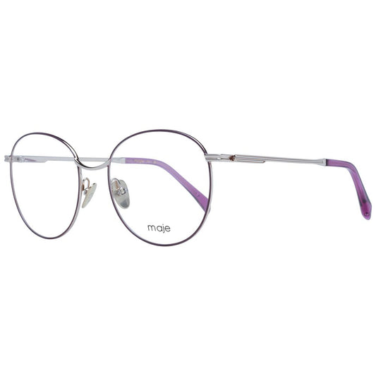 Maje Purple Metal Glasses Frames