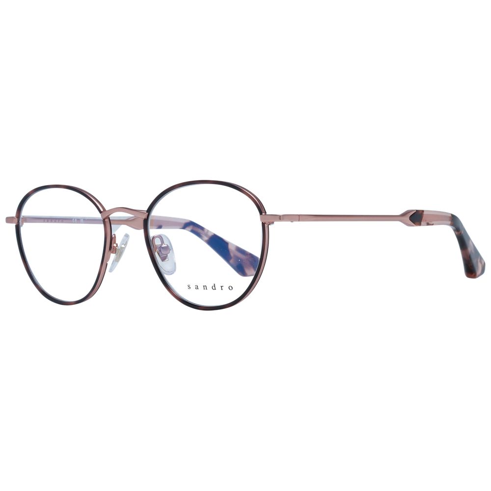 Sandro Brown Stainless Steel Glasses Frames