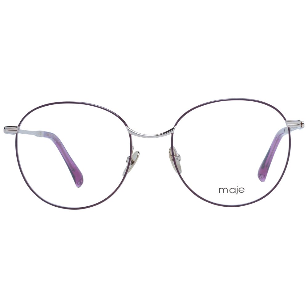 Maje Purple Metal Glasses Frames