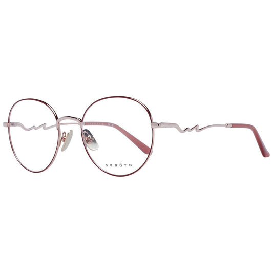 Sandro Red Metal Glasses Frames