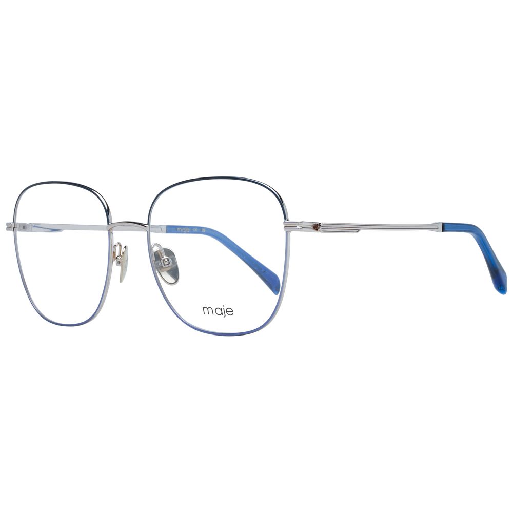 Maje Blue Metal Glasses Frames