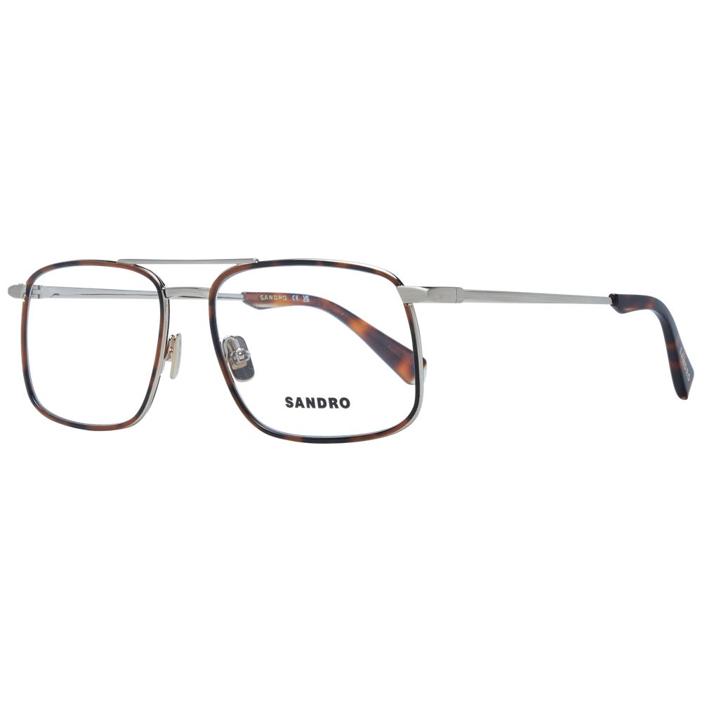 Sandro Brown Metal Glasses Frames