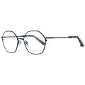 Sandro black stainless steel glasses frames with sleek, modern design and clear lenses for stylish everyday wear.