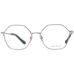 Sandro Rose Gold stainless steel eyeglass frames with clear lenses, stylish and lightweight for everyday wear.