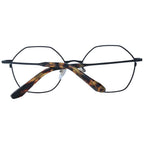 Sandro black stainless steel glasses frames with sleek, modern design, featuring slim arms and clear nose pads.