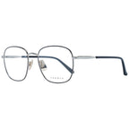 Sandro black stainless steel glasses frames with sleek, modern design and clear lenses, suitable for everyday wear.
