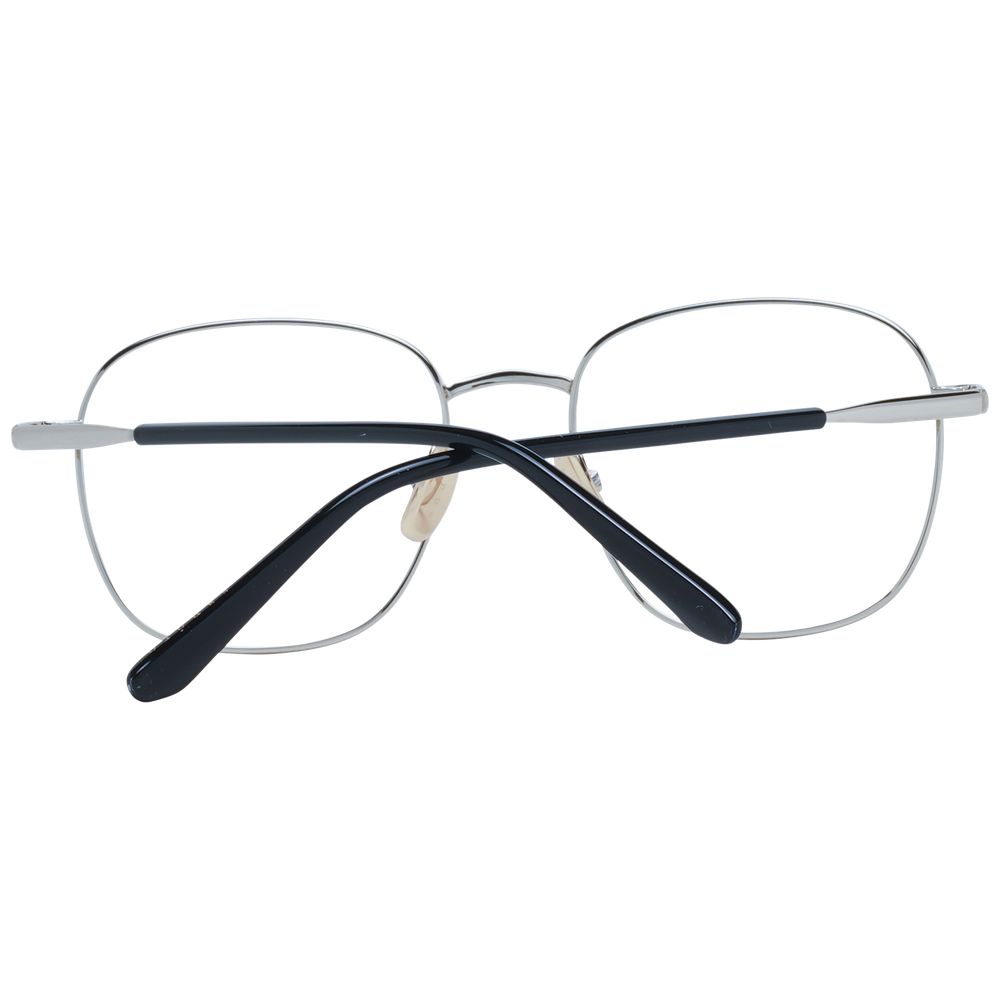 Sandro black stainless steel glasses frames with sleek design and clear lenses, stylish eyewear for everyday wear