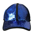 Dolce & Gabbana Royal Blue Sequin Baseball Hat Men