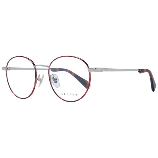 Sandro Red Stainless Steel Glasses Frames
