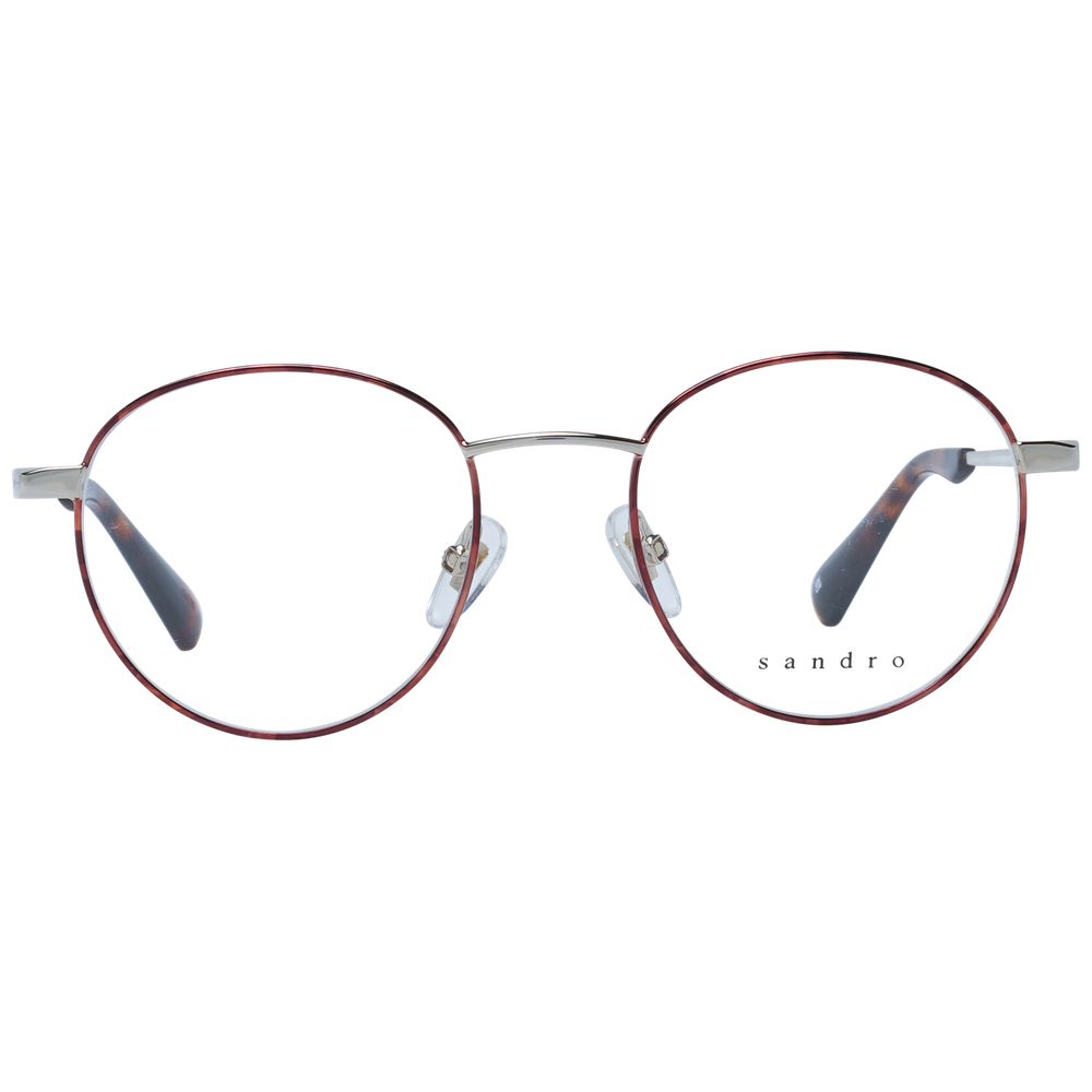 Sandro Red Stainless Steel Glasses Frames