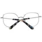 Sandro black metal eyeglass frames with clear glass lenses, stylish and lightweight for everyday wear.