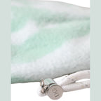 Dolce & Gabbana White Nylon Fleece Wrist Length Mitten Gloves