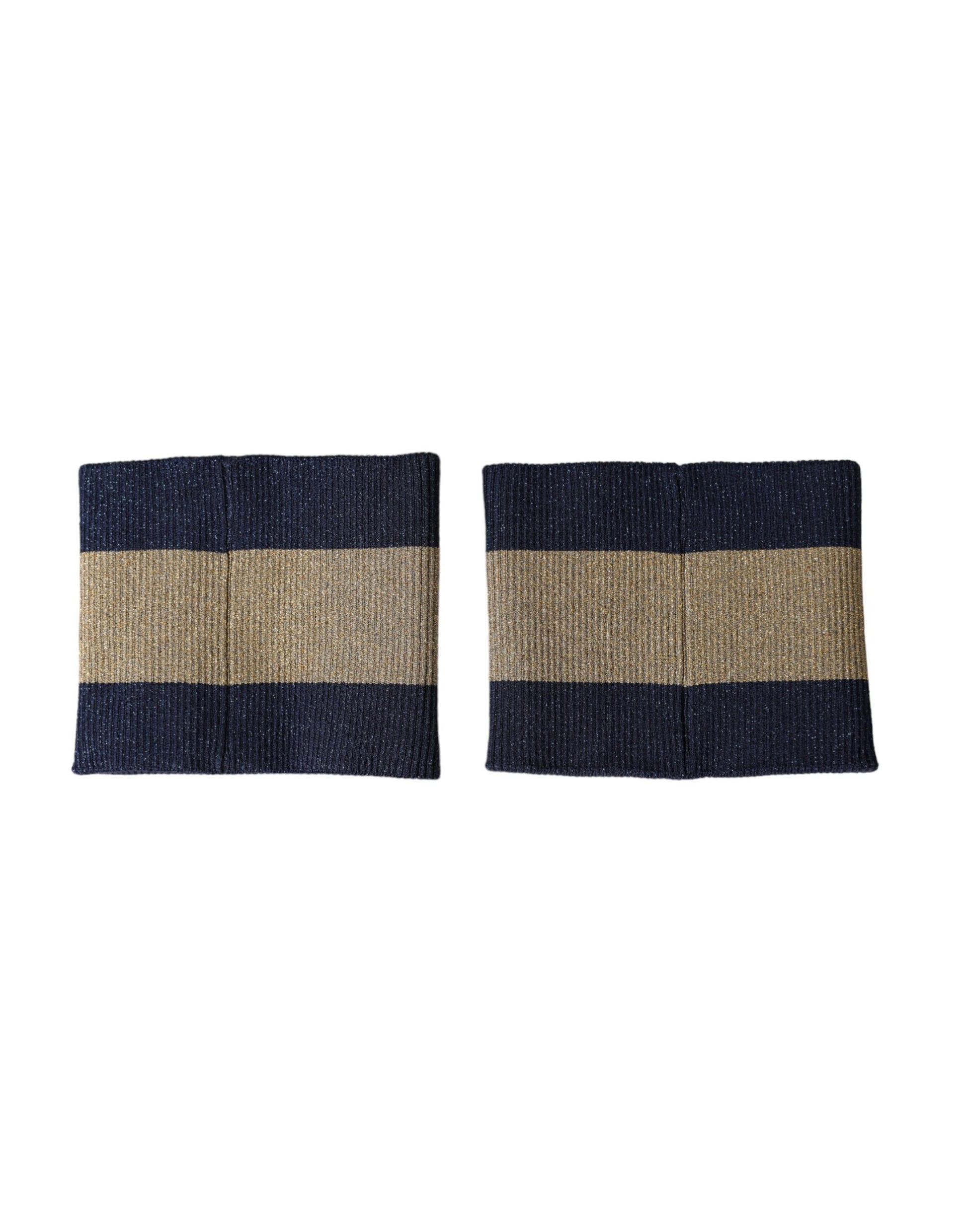 Dolce & Gabbana Black Gold Logo Star 84 Viscose Wristband Dolce & Gabbana