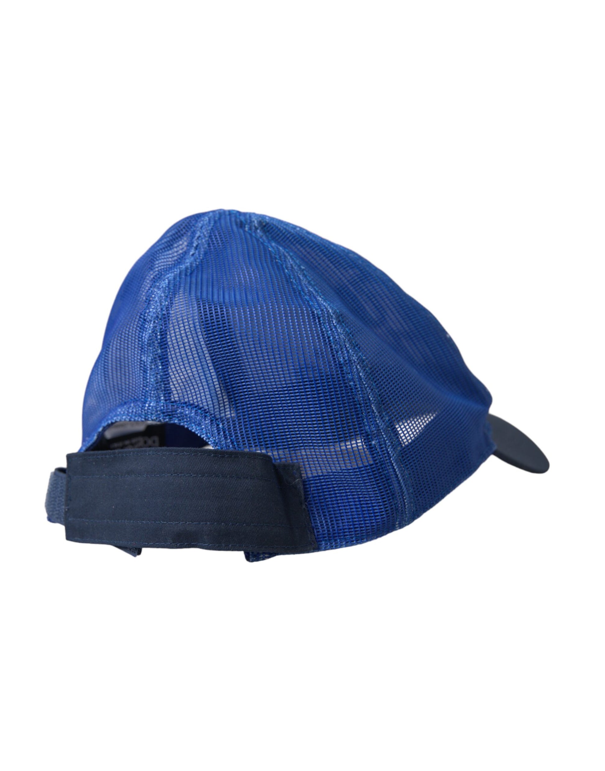 Dolce & Gabbana Blue White Black Italia Mesh Baseball Hat Dolce & Gabbana