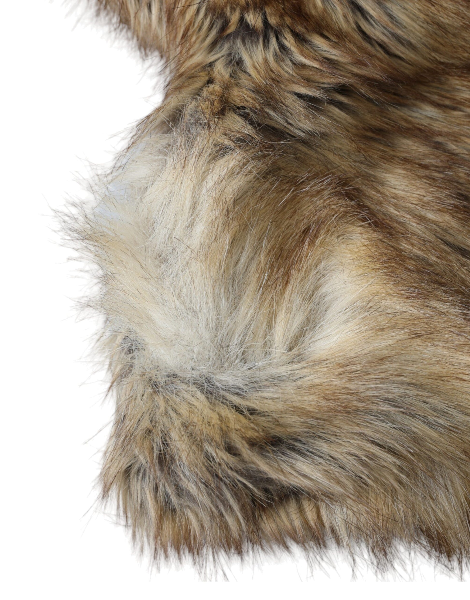 Dolce & Gabbana Brown Owl Faux Fur Whole Head Cap Hat Dolce & Gabbana