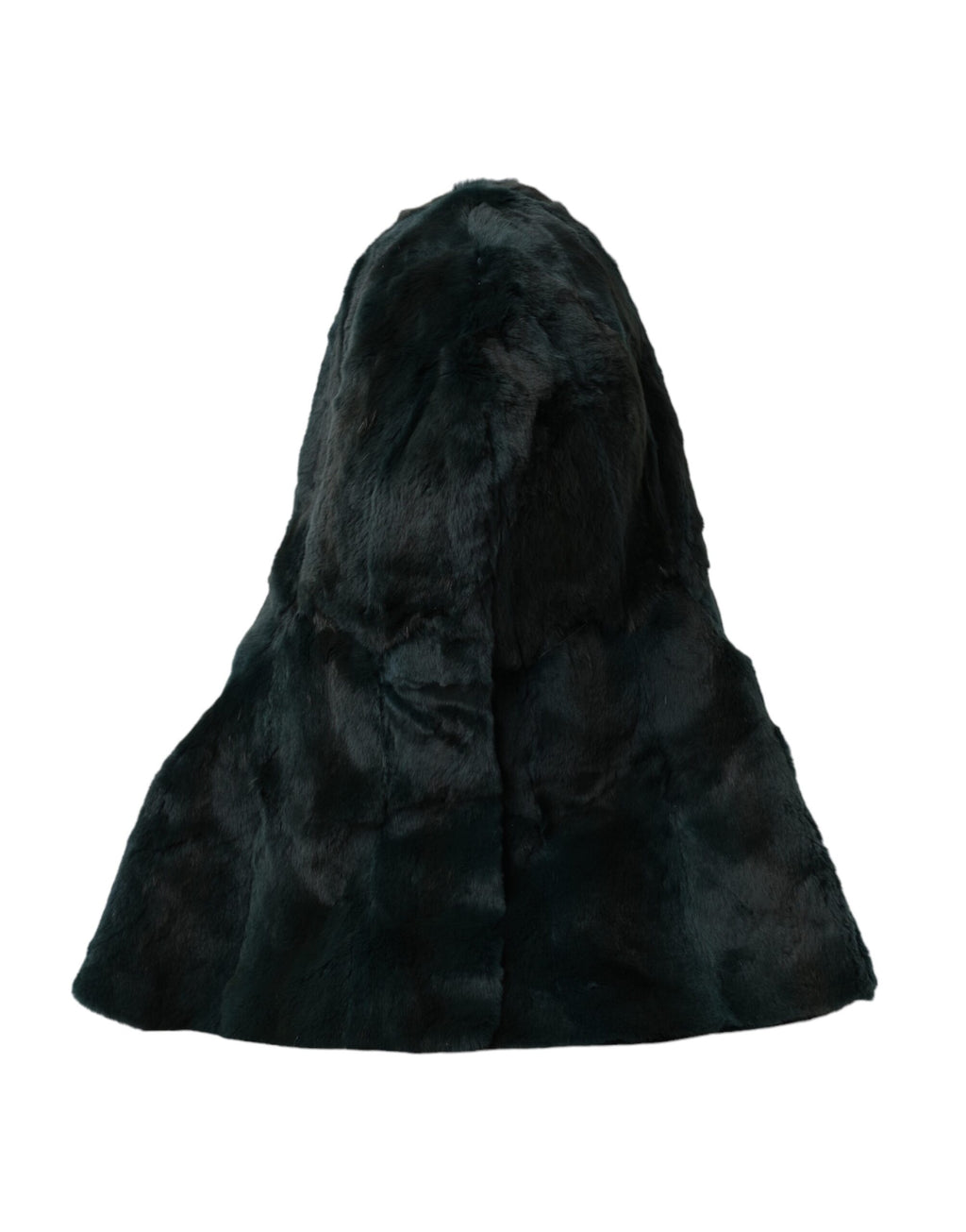 Dolce & Gabbana Black Weasel Fur Whole Head Wrap Hat - Eljoys Fashion 