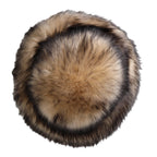 Dolce & Gabbana Brown Faux Fur Modacrylic Fedora Hat