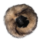 Dolce & Gabbana Brown Faux Fur Modacrylic Fedora Hat
