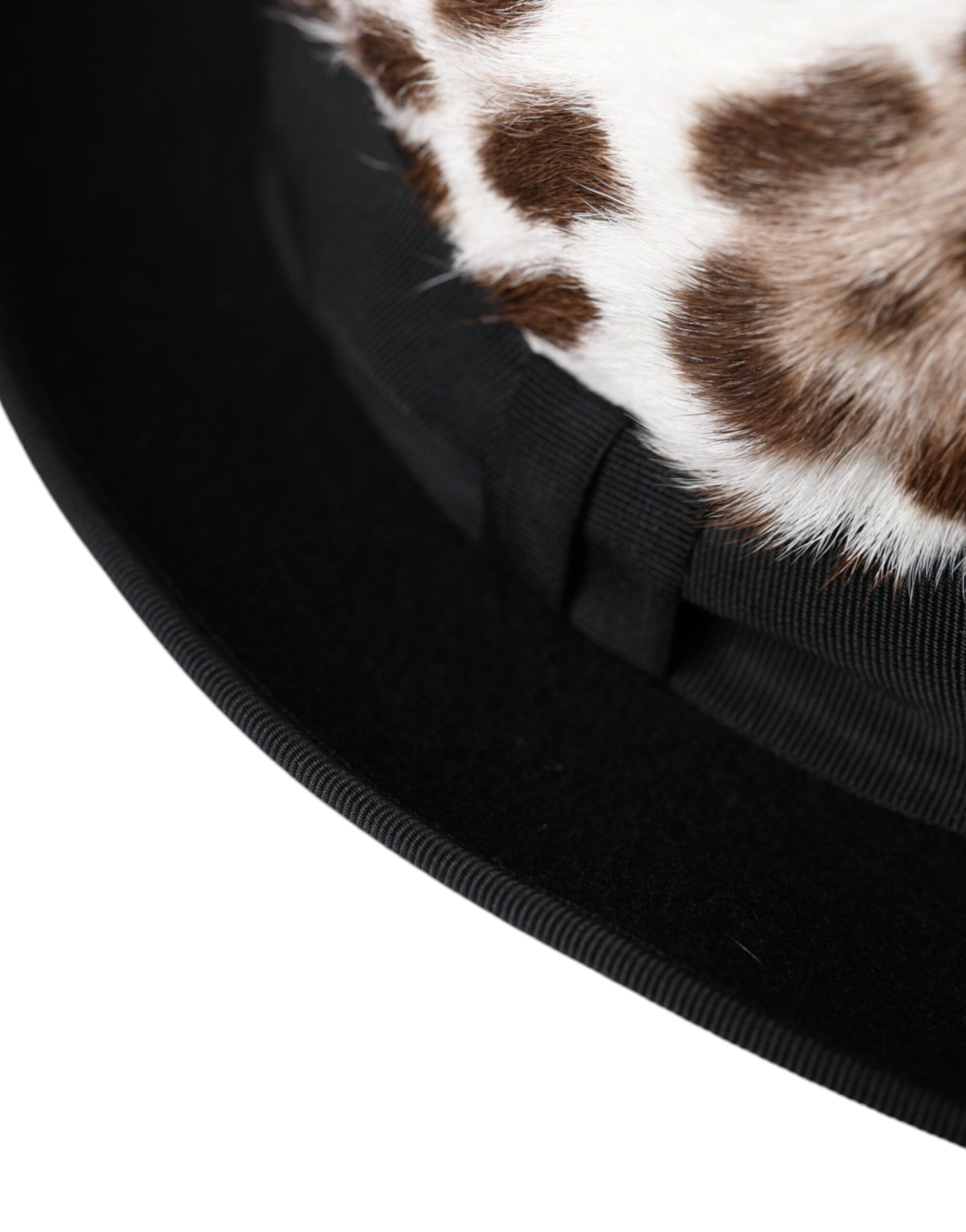 Dolce & Gabbana Multicolor Leopard Women Fedora Hat Dolce & Gabbana