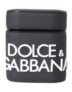 Dolce & Gabbana Black White Silicone Embossed Logo Airpods Case - Eljoys Fashion 