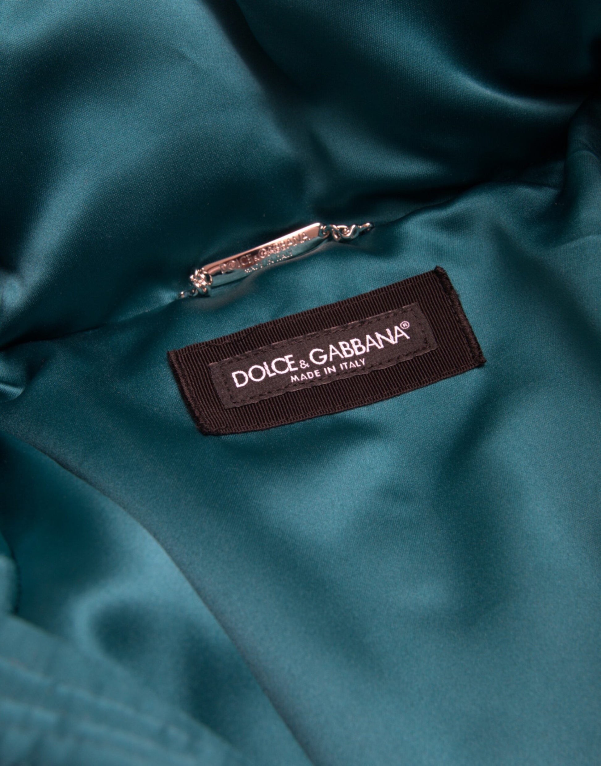 Dolce & Gabbana Multicolor Floral Windbreaker Puffer Jacket Dolce & Gabbana