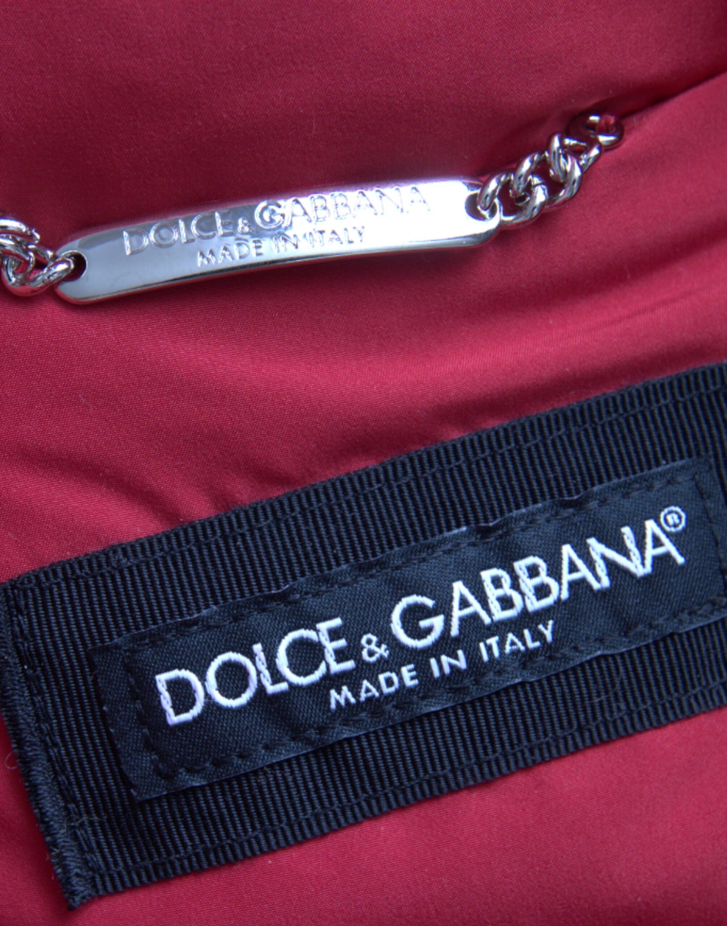 Dolce & Gabbana Multicolor Quilted Hooded Puffer Jacket Dolce & Gabbana
