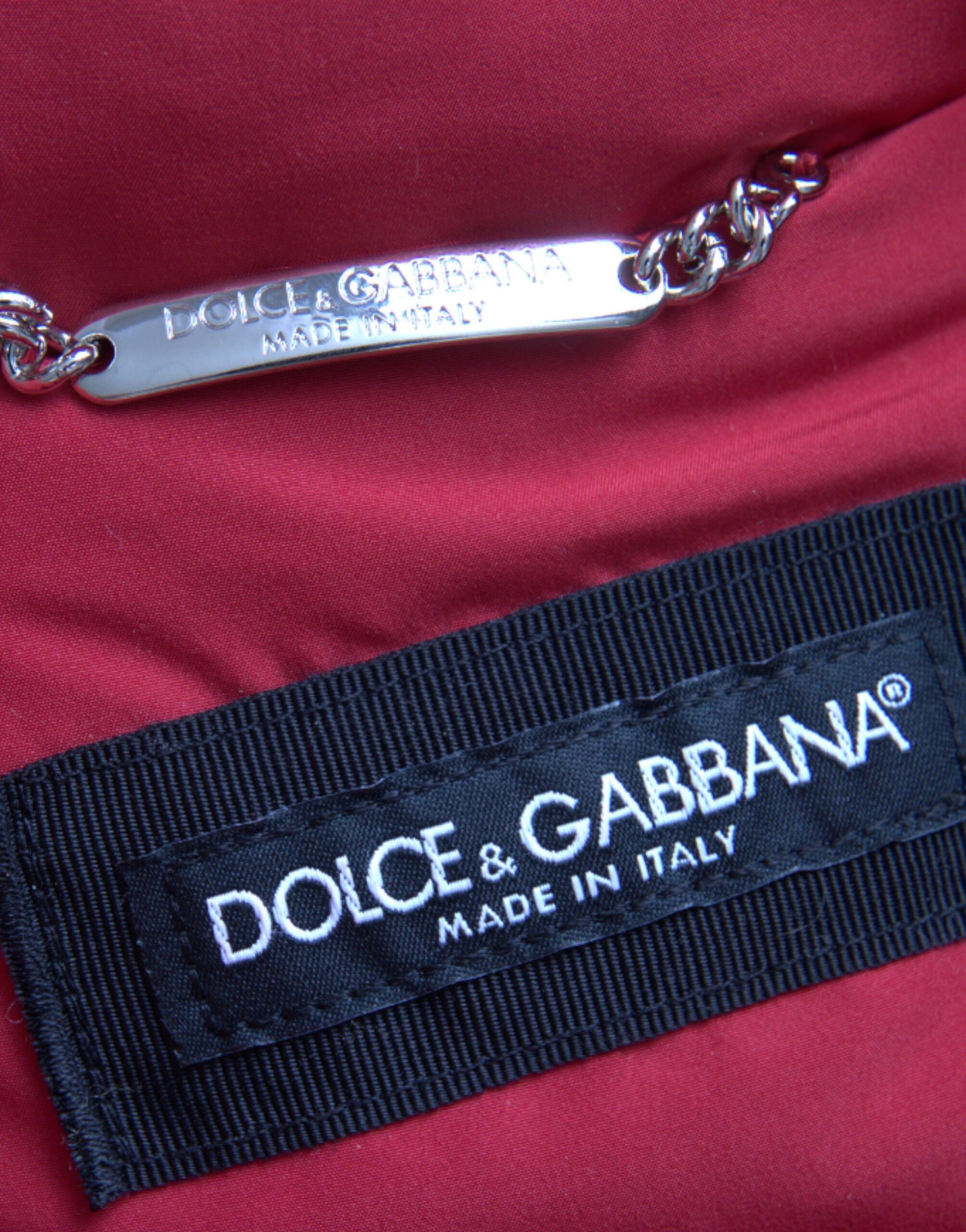 Dolce & Gabbana Multicolor Quilted Hooded Puffer Jacket Dolce & Gabbana
