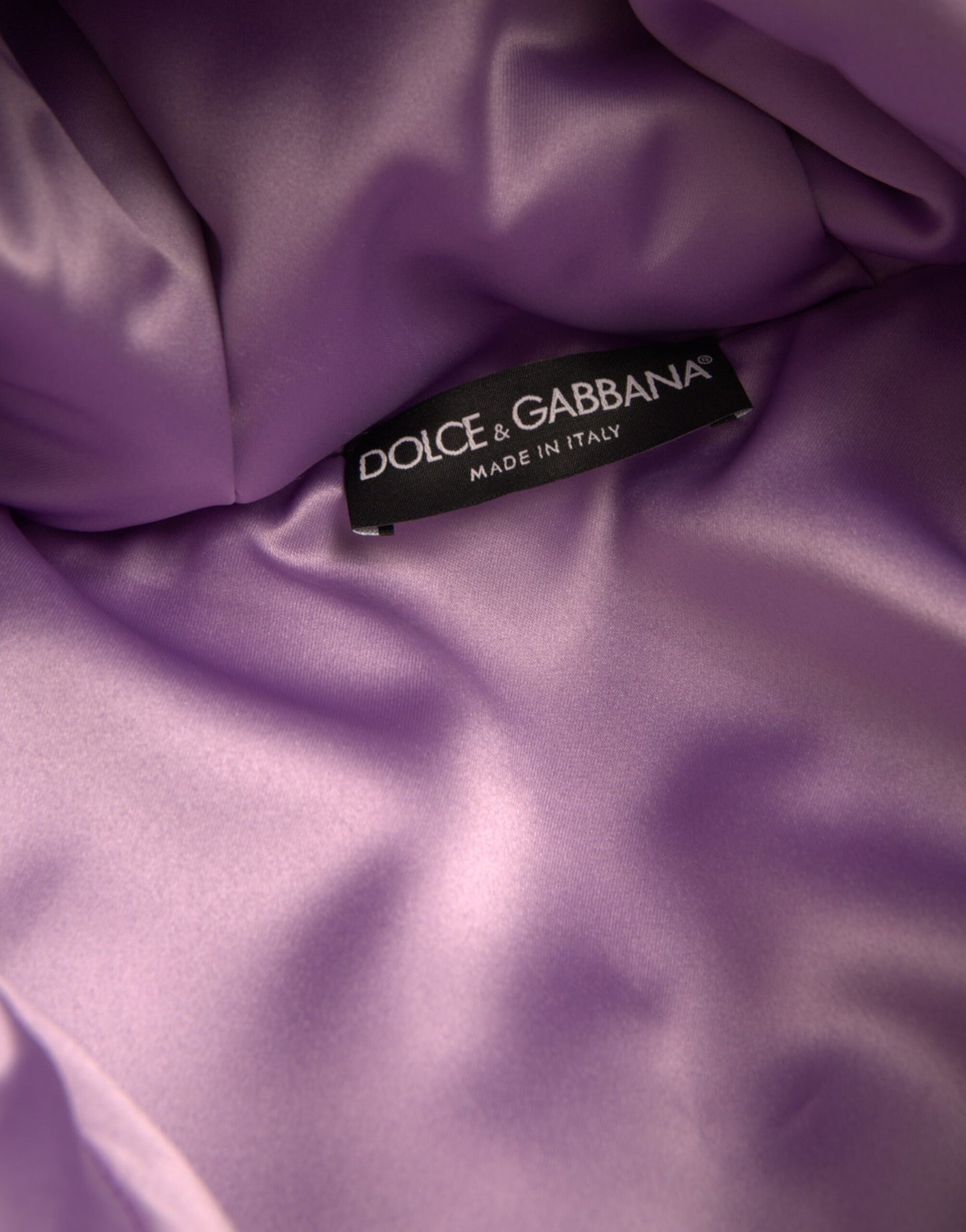 Dolce & Gabbana Multicolor Heart Logo Hooded Puffer Jacket Dolce & Gabbana