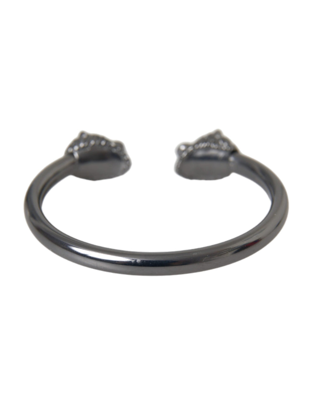 Nialaya Black Rhodium Lion Bangle Bracelet Women - Eljoys Fashion 