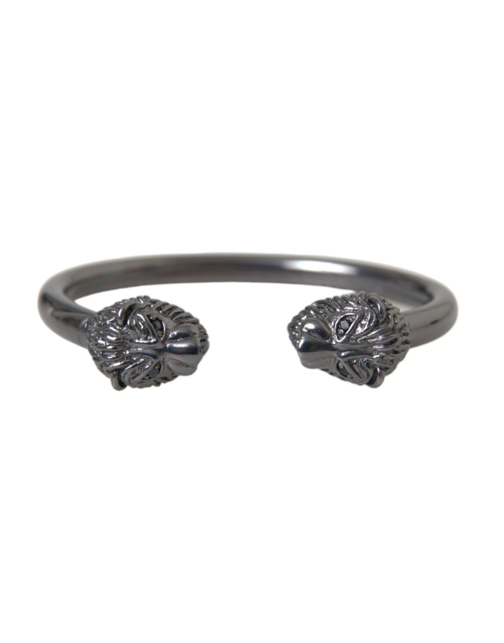 Nialaya Black Rhodium Lion Bangle Bracelet Women - Eljoys Fashion 