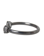 Nialaya Black Rhodium Lion Bangle Bracelet Women - Eljoys Fashion 