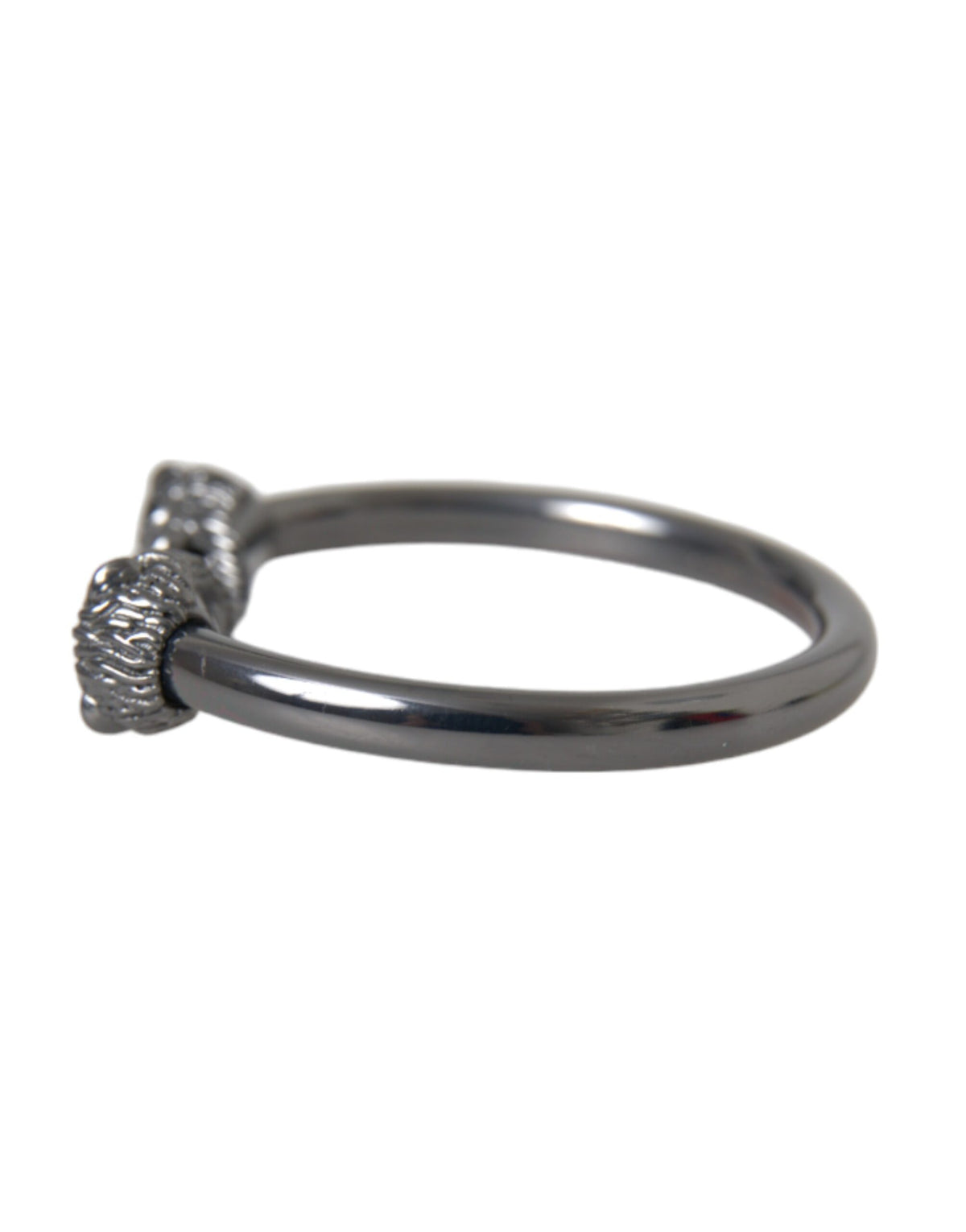 Nialaya Black Rhodium Lion Bangle Bracelet Women - Eljoys Fashion 