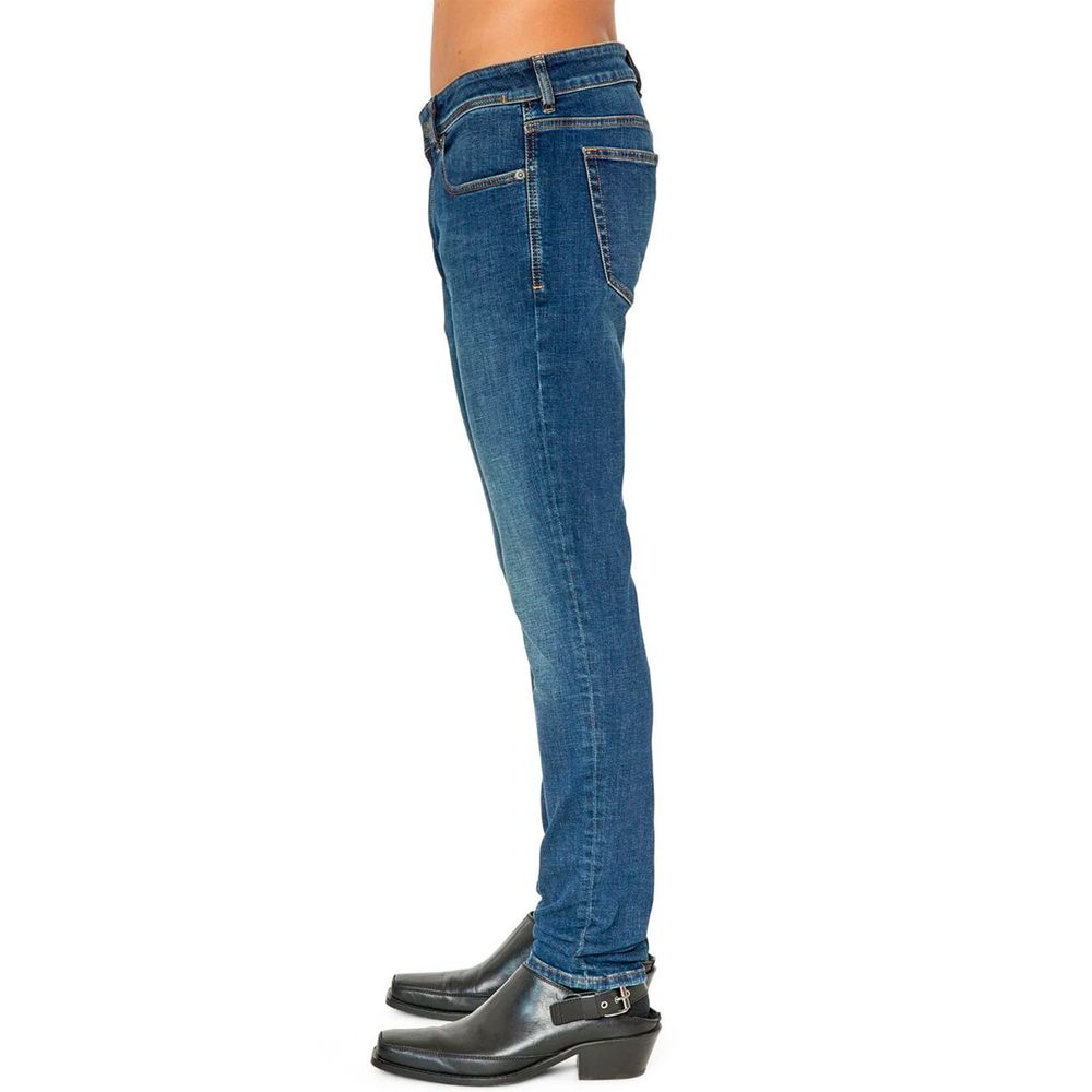 Diesel Blue Cotton Jeans & Pant Diesel