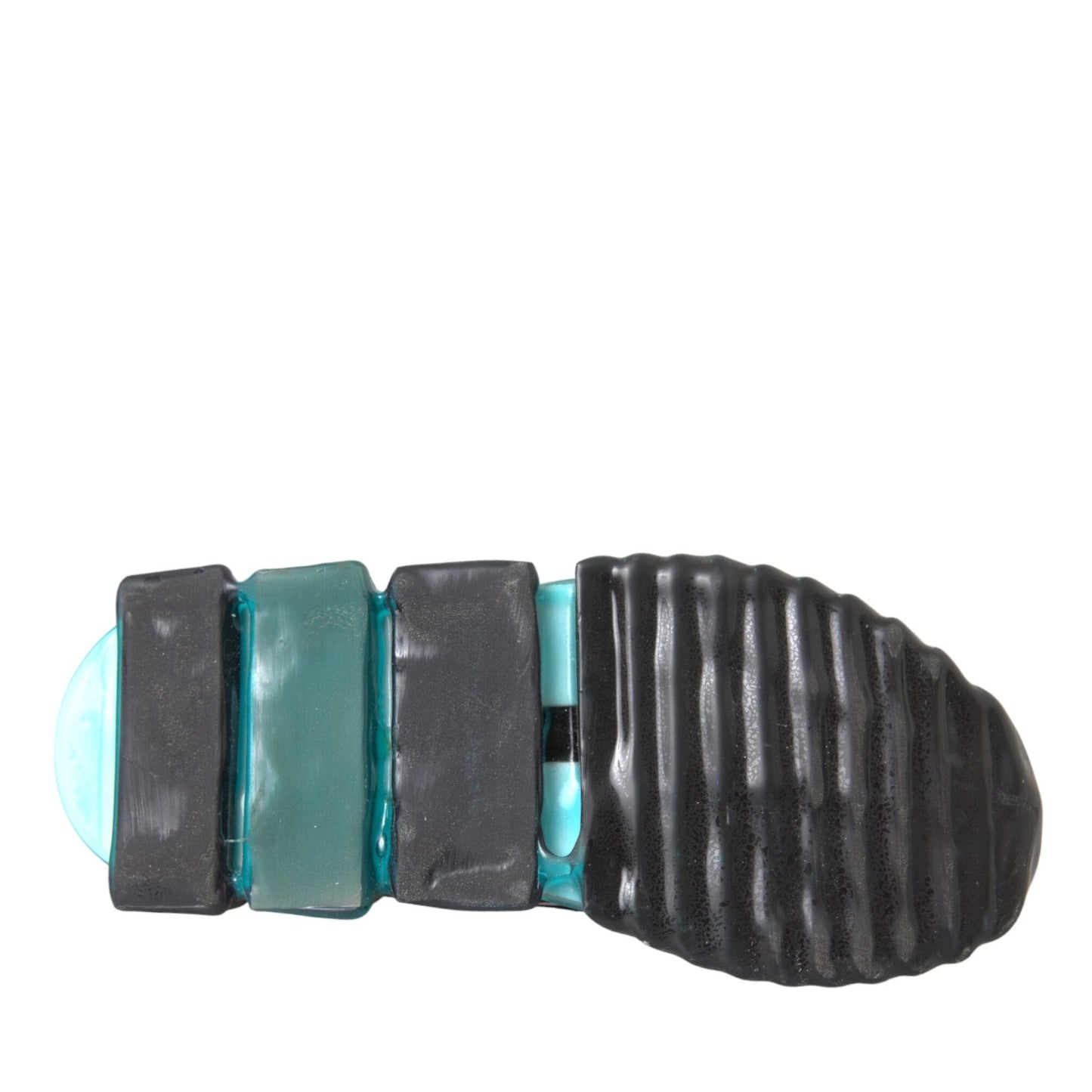 Dolce & Gabbana Black White Blue Slip On Sorrento Sneakers Shoes Dolce & Gabbana