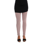 Dolce & Gabbana Pink Stretch Waist Tights Stockings