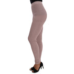 Dolce & Gabbana Pink Stretch Waist Tights Stockings