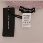 Dolce & Gabbana Pink Stretch Waist Tights Stockings