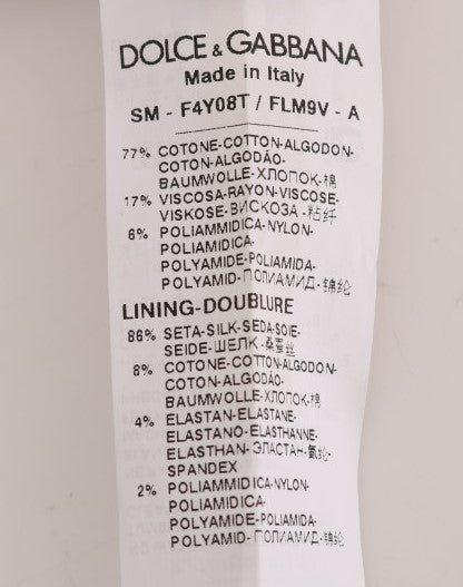 Dolce & Gabbana Black Floral Cutout Lace A-Line Skirt Dolce & Gabbana