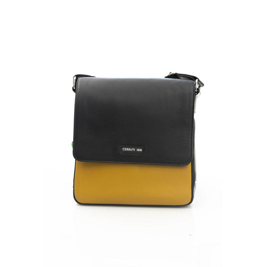 Cerruti 1881 Yellow Leather Women Crossbody Bag Cerruti 1881