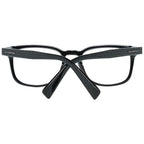 Ermenegildo Zegna black plastic eyeglass frames with a sleek, modern design and subtle branding visible on the temples.