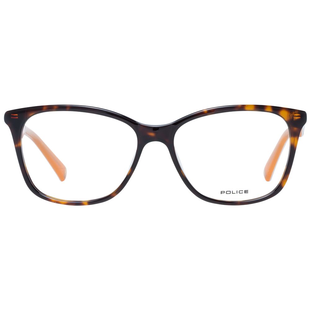 Police Brown Plastic Glasses Frames Police