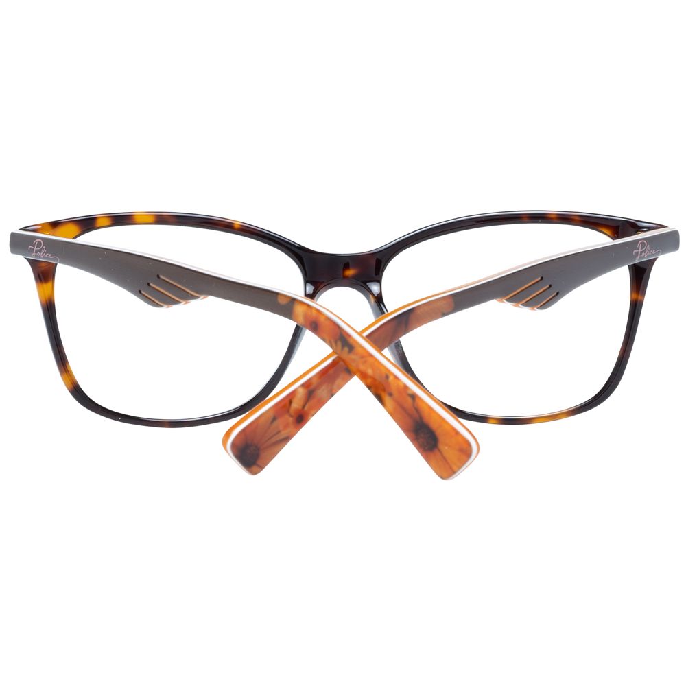 Police Brown Plastic Glasses Frames Police