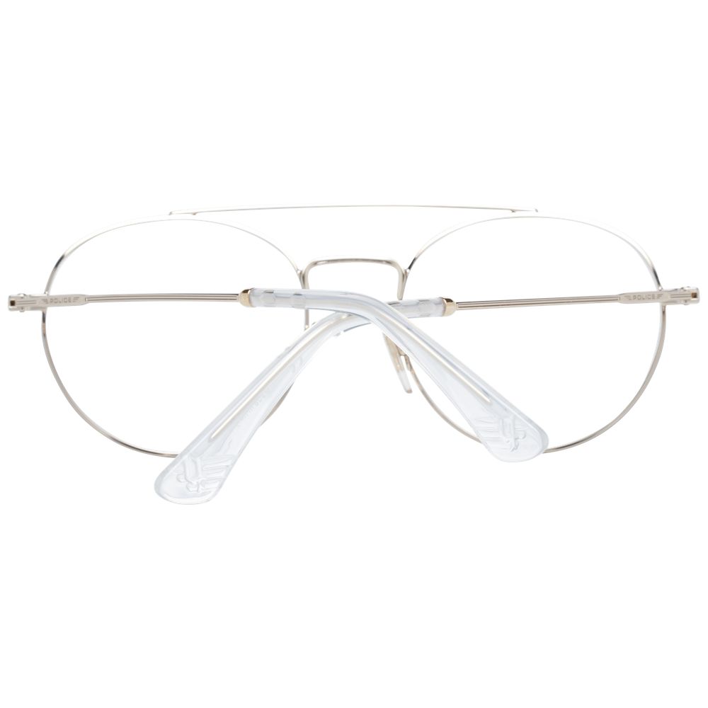 Police Red Metal & Plastic Glasses Frames