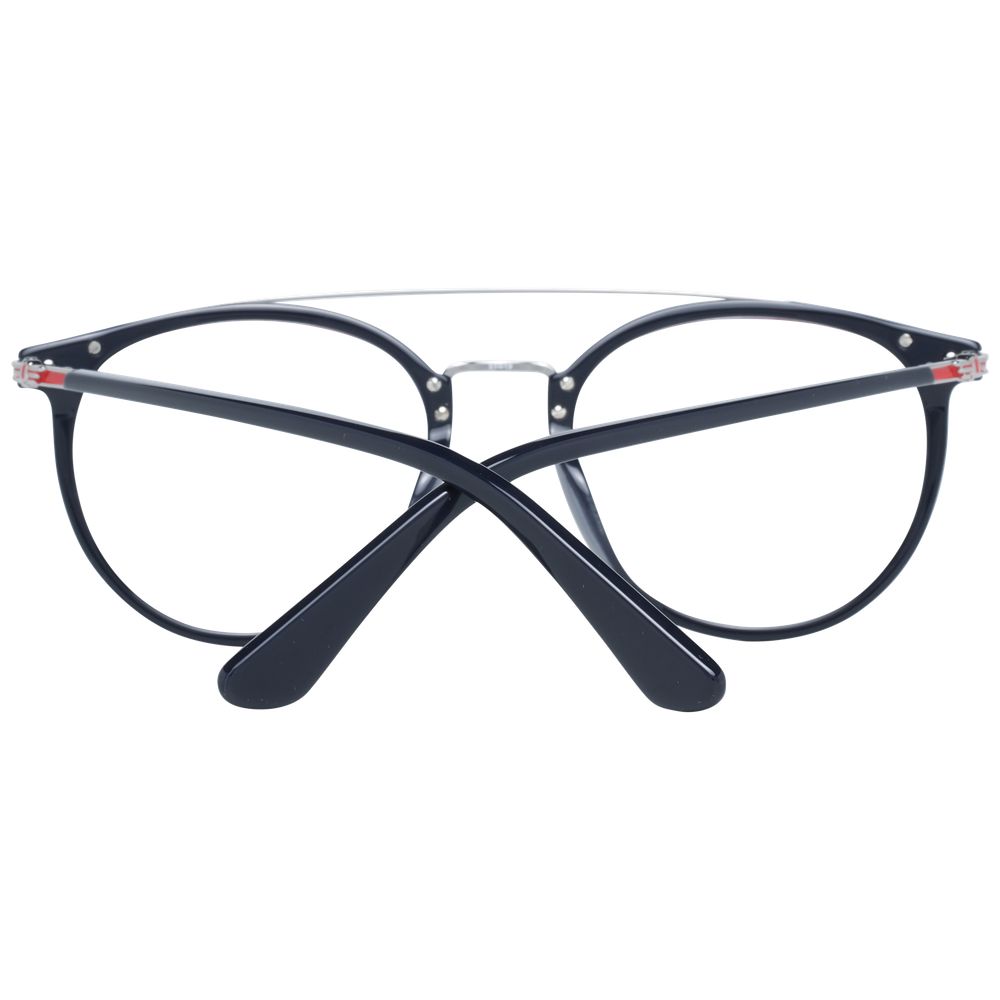 Police Blue Metal & Plastic Glasses Frames