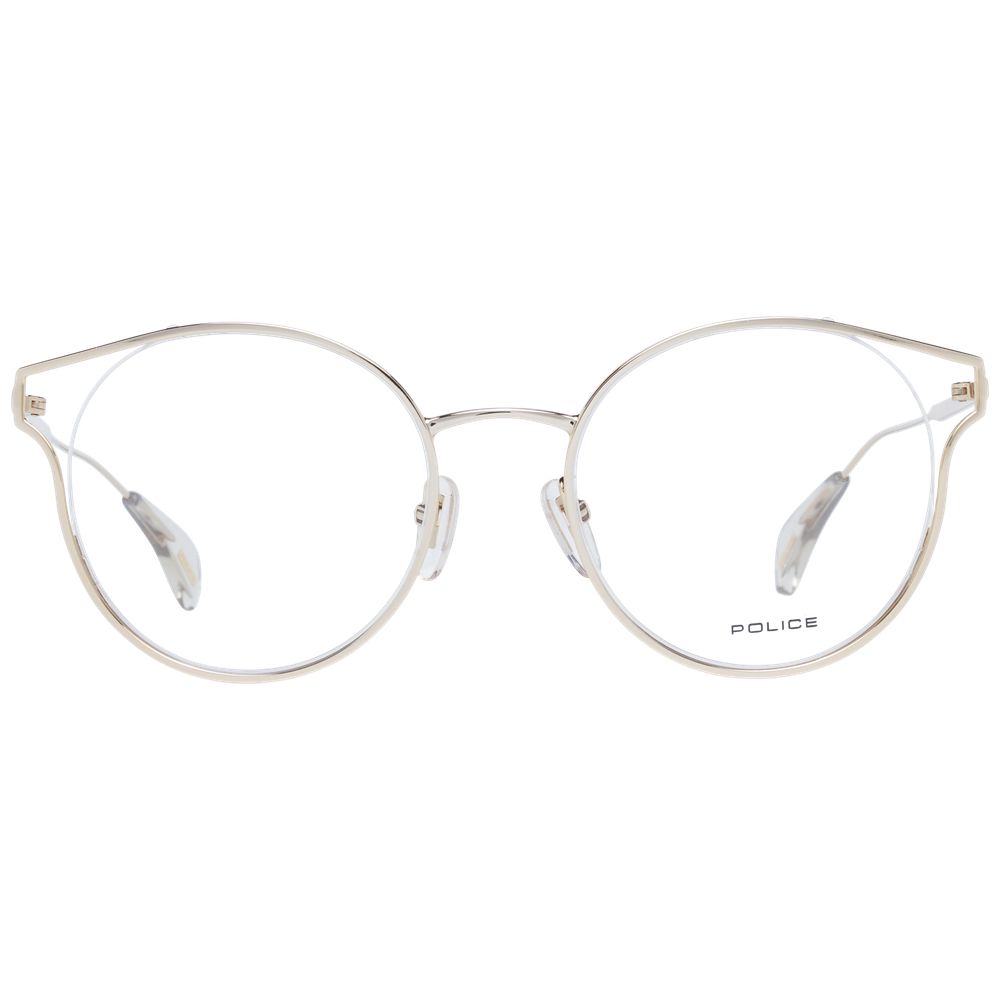 Police Rose Gold Metal & Plastic Glasses Frames